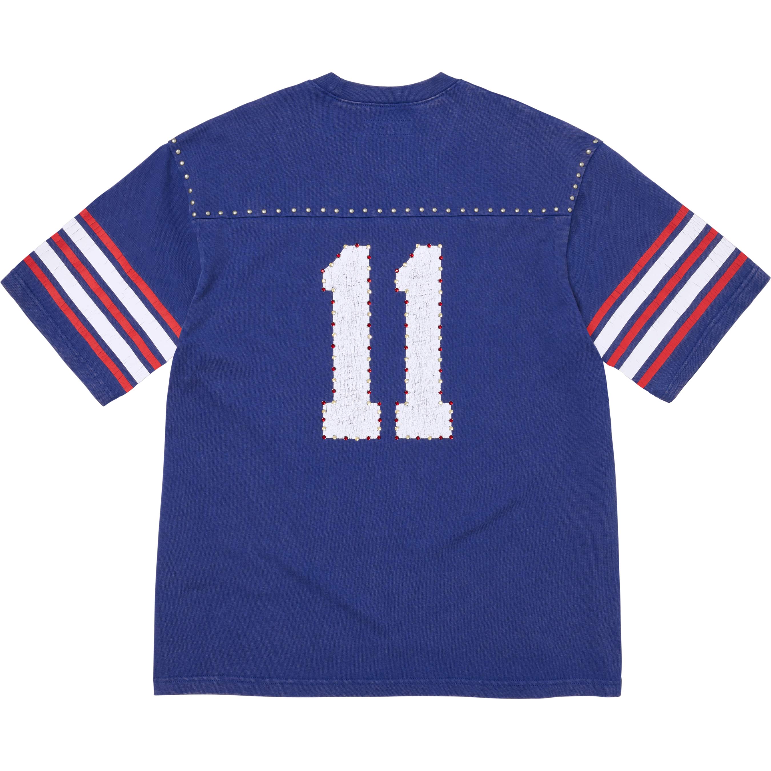 Studded S/S Football Top view 23